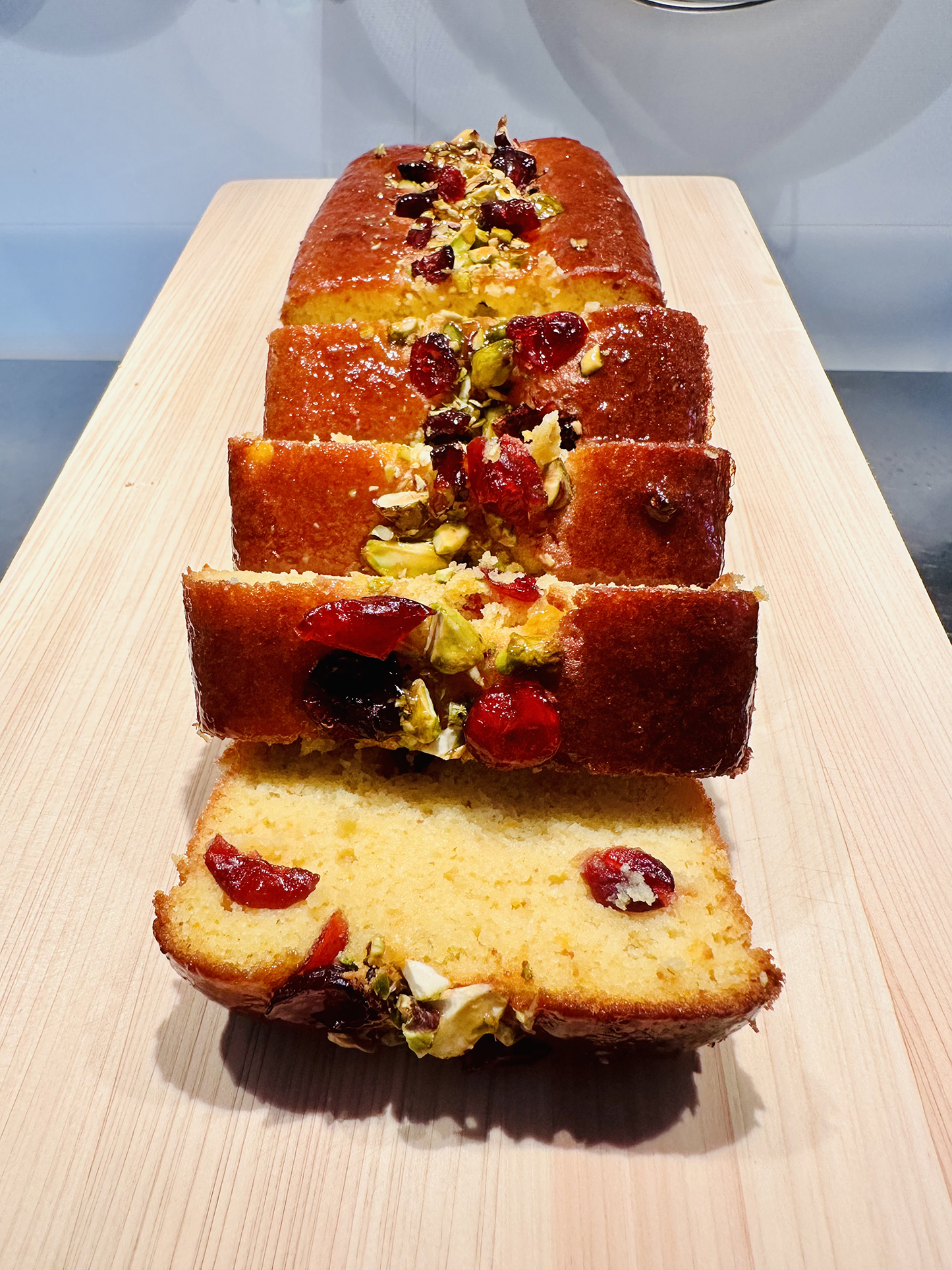 ORANGE CRANBERRY ALMOND KUCHEN