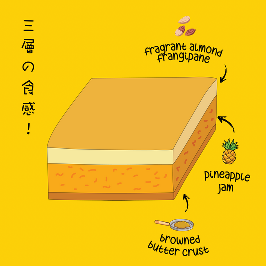 ONE KILOGRAM PINEAPPLE TART