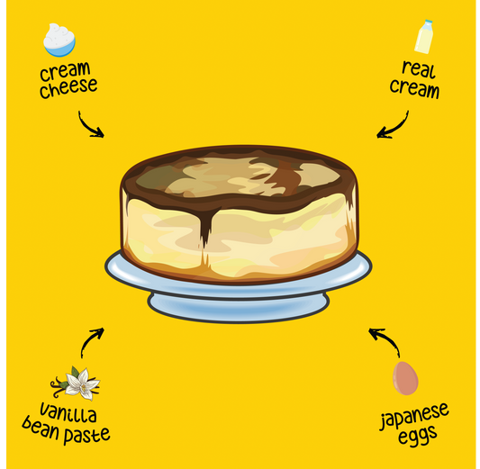 ORIGINAL BURNT CHEESECAKE