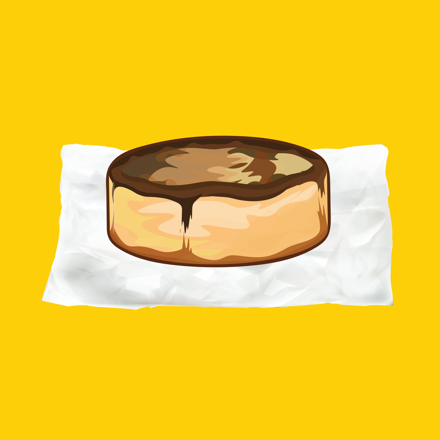 YOGHURT BURNT CHEESECAKE