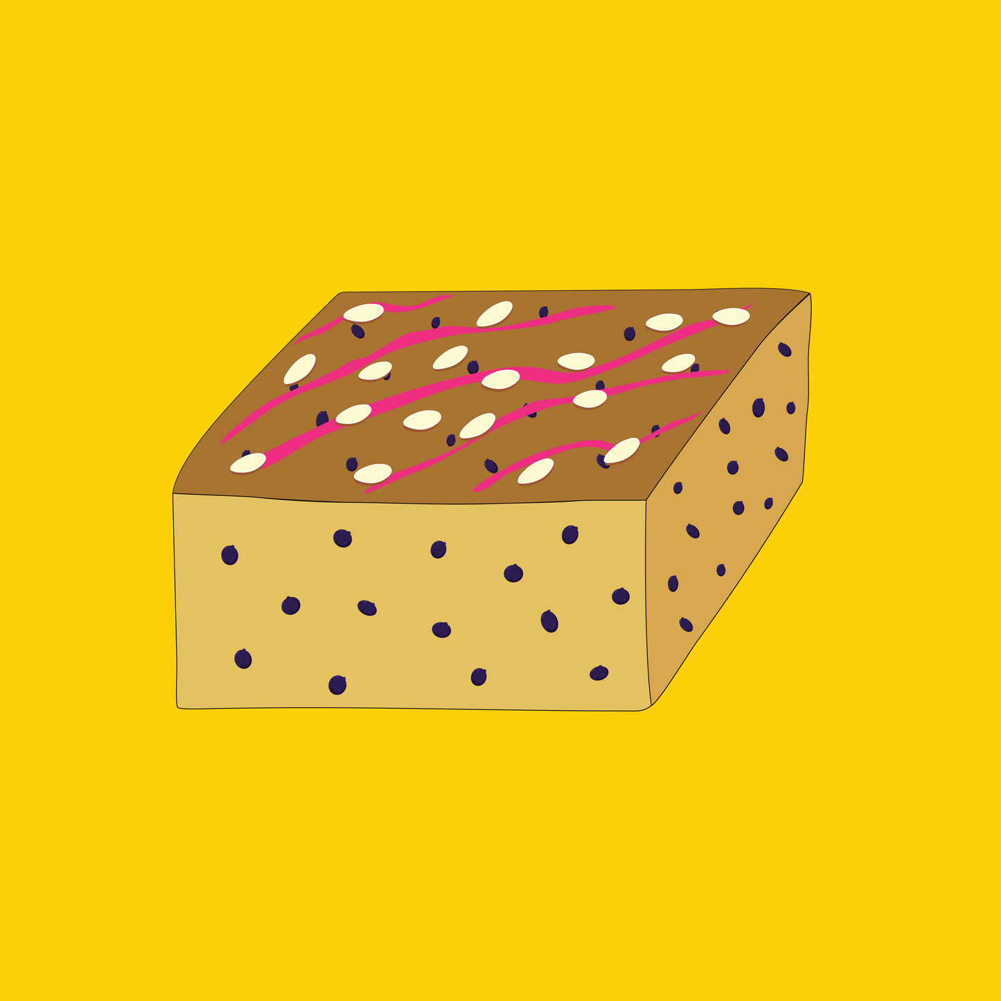 LEMON & BERRY ALMOND POUND